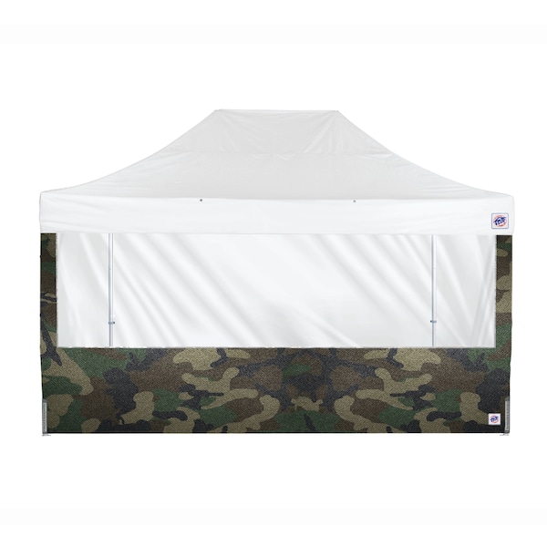 E-Z Up TAA Compliant Panorama Sidewall, 15' W, 15' H, Woodland Camo SW3P15FXTWC - main